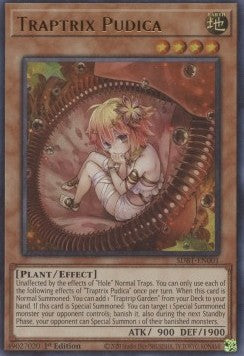 Traptrix Pudica⁣ - Structure Deck: Beware of Traptrix⁣ (Ultra Rare)⁣ [001]