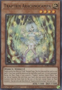 Traptrix Arachnocampa⁣ - Structure Deck: Beware of Traptrix⁣ (Super Rare)⁣ [002]