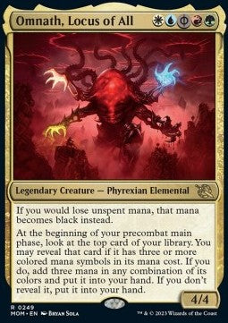 Omnath, Locus of All⁣ - March of the Machine⁣ (Rare)⁣ [249]