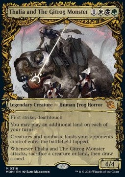 Thalia and The Gitrog Monster⁣ - March of the Machine: Extras⁣ (Mythic)⁣ [316]