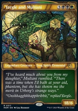 Yargle and Multani⁣ - March of the Machine: Extras⁣ (Rare)⁣ [317]