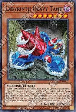 Labyrinth Heavy Tank⁣ - Maze of Memories⁣ (Super Rare)⁣ [001]