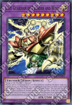 Gate Guardian of Thunder and Wind⁣ - Maze of Memories⁣ (Super Rare)⁣ [004]
