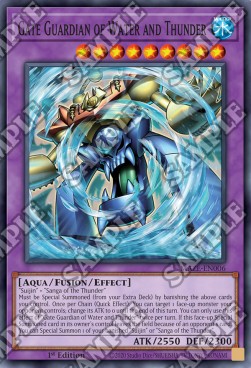 Gate Guardian of Water and Thunder⁣ - Maze of Memories⁣ (Super Rare)⁣ [006]