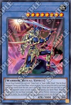 Black Luster Soldier - Legendary Swordsman (V.1 - Ultra Rare)⁣ - Maze of Memories⁣ (Ultra Rare)⁣ [011]