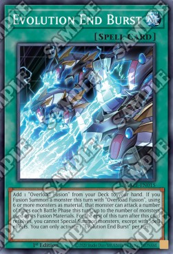 Evolution End Burst⁣ - Maze of Memories⁣ (Super Rare)⁣ [015]