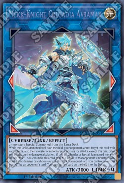 Mekk-Knight Crusadia Avramax (V.1 - Super Rare)⁣ - Maze of Memories⁣ (Super Rare)⁣ [054]