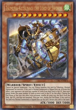 Tsumuha-Kutsunagi the Lord of Swords (V.2 - Ultra Rare)⁣ - Cyberstorm Access⁣ (Ultra Rare)⁣ [SP1]