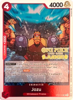 Jozu (OP02-008)⁣ - Judge Promos⁣ (Rare)⁣ [OP02-008]