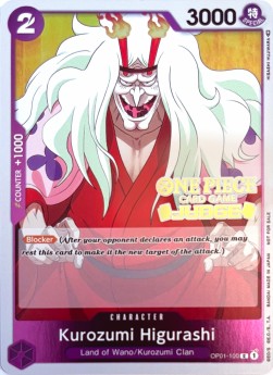 Kurozumi Higurashi (OP01-100)⁣ - Judge Promos⁣ (Common)⁣ [OP01-100]