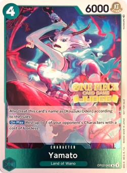 Yamato (OP02-042)⁣ - Judge Promos⁣ (Rare)⁣ [OP02-042]