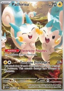 Pachirisu⁣ - Scarlet & Violet⁣ (Illustration Rare)⁣ [208]