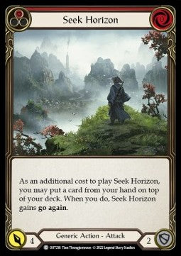 Seek Horizon (Red) (Regular)⁣ - Outsiders⁣ (Common)⁣ [216]