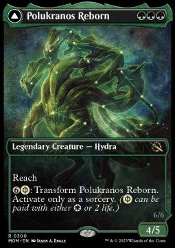 Polukranos Reborn // Polukranos, Engine of Ruin⁣ - March of the Machine: Extras⁣ (Rare)⁣ [300]
