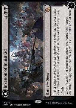 Invasion of Innistrad // Deluge of the Dead⁣ - March of the Machine⁣ (Mythic)⁣ [115]