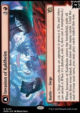 Invasion of Kaldheim // Pyre of the World Tree⁣ - March of the Machine⁣ (Rare)⁣ [145]