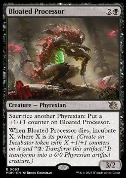 Bloated Processor⁣ - March of the Machine⁣ (Rare)⁣ [93]