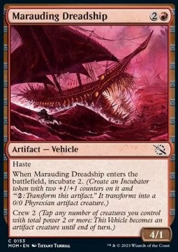 Marauding Dreadship⁣ - March of the Machine⁣ (Common)⁣ [153]