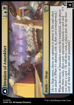 Invasion of Amonkhet // Lazotep Convert⁣ - March of the Machine⁣ (Uncommon)⁣ [231]