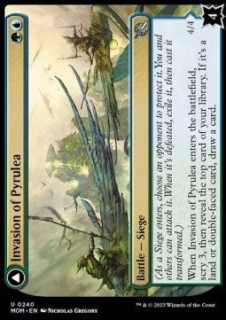 Invasion of Pyrulea // Gargantuan Slabhorn⁣ - March of the Machine⁣ (Uncommon)⁣ [240]