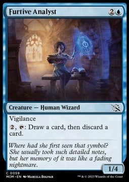 Furtive Analyst⁣ - March of the Machine⁣ (Common)⁣ [59]