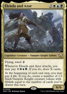 Elenda and Azor⁣ - Commander: March of the Machine⁣ (Mythic)⁣ [6]