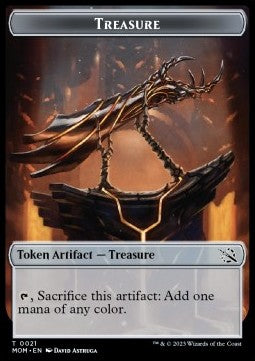 Treasure Token (V.2)⁣ - March of the Machine: Extras⁣ (Token)⁣ [T21]