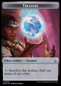 Treasure Token (V.1)⁣ - March of the Machine: Extras⁣ (Token)⁣ [T20]