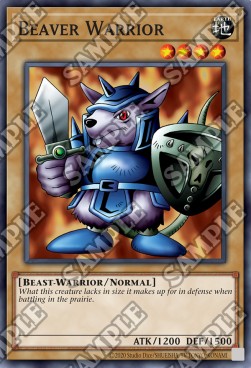 Beaver Warrior⁣ - Legend of Blue Eyes White Dragon (25th Anniversary Edition)⁣ (Common)⁣ [064]
