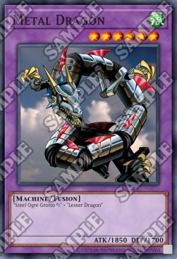 Metal Dragon⁣ - Legend of Blue Eyes White Dragon (25th Anniversary Edition)⁣ (Rare)⁣ [102]