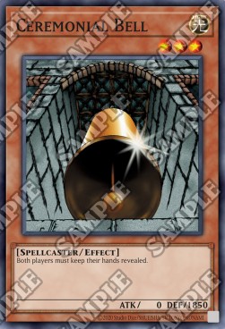 Ceremonial Bell⁣ - Spell Ruler (25th Anniversary Edition)⁣ (Common)⁣ [092]