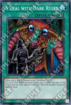 A Deal with Dark Ruler⁣ - Dark Crisis (25th Anniversary Edition)⁣ (Common)⁣ [030]