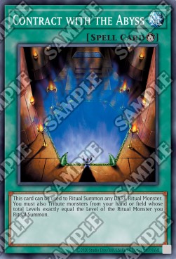 Contract with the Abyss⁣ - Dark Crisis (25th Anniversary Edition)⁣ (Rare)⁣ [086]