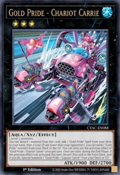 Gold Pride - Chariot Carrier (V.1 - Ultra Rare)⁣ - Cyberstorm Access⁣ (Ultra Rare)⁣ [088]