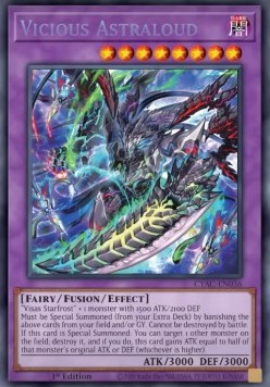 Vicious Astraloud⁣ - Cyberstorm Access⁣ (Secret Rare)⁣ [036]