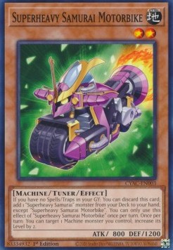 Superheavy Samurai Motorbike⁣ - Cyberstorm Access⁣ (Common)⁣ [003]