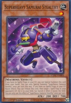 Superheavy Samurai Stealthy⁣ - Cyberstorm Access⁣ (Common)⁣ [004]