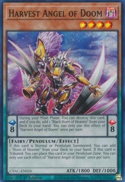 Harvest Angel of Doom⁣ - Cyberstorm Access⁣ (Super Rare)⁣ [026]