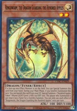 Ringowurm, the Dragon Guarding the Hundred Apples⁣ - Cyberstorm Access⁣ (Ultra Rare)⁣ [029]