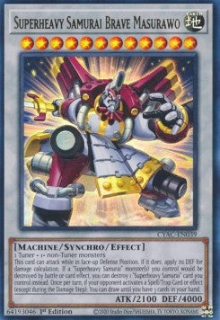Superheavy Samurai Brave Masurawo⁣ - Cyberstorm Access⁣ (Ultra Rare)⁣ [039]