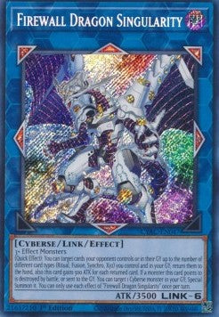 Firewall Dragon Singularity (V.1 - Secret Rare)⁣ - Cyberstorm Access⁣ (Secret Rare)⁣ [047]