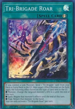 Tri-Brigade Roar⁣ - Cyberstorm Access⁣ (Super Rare)⁣ [053]