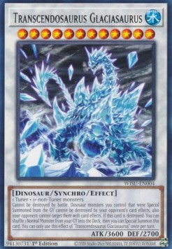 Transcendosaurus Glaciasaurus⁣ - Wild Survivors⁣ (Rare)⁣ [004]
