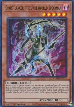 Ghost Lancer, the Underworld Spearman⁣ - Battles of Legend: Monstrous Revenge⁣ (Ultra Rare)⁣ [023]