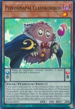 Performapal Classikuriboh⁣ - Battles of Legend: Monstrous Revenge⁣ (Ultra Rare)⁣ [031]