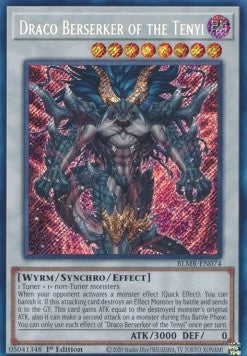 Draco Berserker of the Tenyi⁣ - Battles of Legend: Monstrous Revenge⁣ (Secret Rare)⁣ [074]