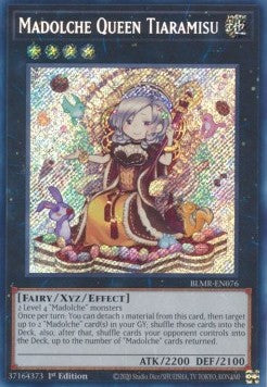 Madolche Queen Tiaramisu (V.1 - Secret Rare)⁣ - Battles of Legend: Monstrous Revenge⁣ (Secret Rare)⁣ [076]