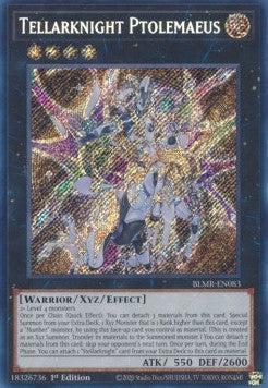 Tellarknight Ptolemaeus (V.1 - Secret Rare)⁣ - Battles of Legend: Monstrous Revenge⁣ (Secret Rare)⁣ [083]