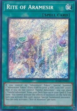 Rite of Aramesir (V.1 - Secret Rare)⁣ - Battles of Legend: Monstrous Revenge⁣ (Secret Rare)⁣ [093]