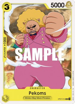 Pekoms (ST07-014)⁣ - Starter Deck: Big Mom Pirates⁣ (Common)⁣ [014]
